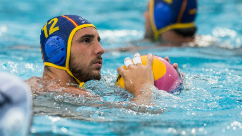 El jugador de Waterpolo Víctor Gutiérrez.