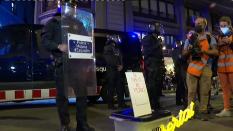 Protestas en Cataluña en el cuarto aniversario del referéndum ilegal del 1 de octubre