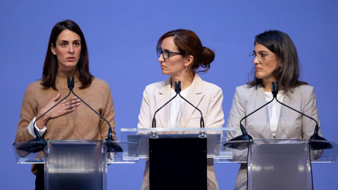 Mónica García, Rita Maestre, Manuela Bergerot