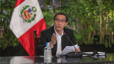 12/08/2020. Imagen de archivo del expresidente de Perú Martín Vizcarra. - Europa Press