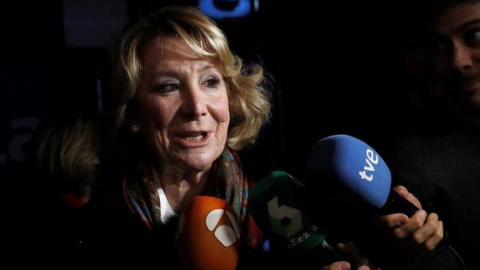 La expresidenta de la Comunidad de Madrid, Esperanza Aguirre, en una imagen de archivo. EFE