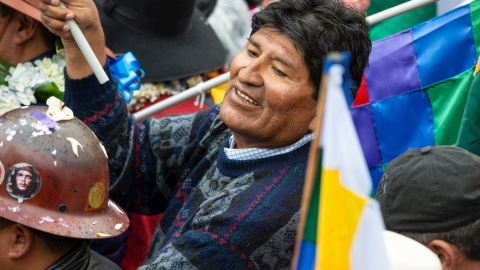 El expresidente boliviano Evo Morales en una imagen de archivo.