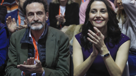 Inés Arrimadas y Edmundo Bal, en la VI Asamblea del partido.