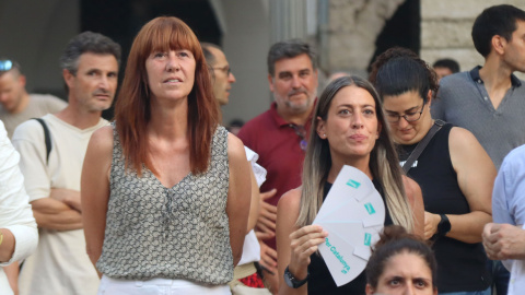 Marta Madrenas i Míriam Nogueras, diputades de Junts al Congrés, en una imatge d'arxiu