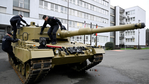 Alemania envía sus primeros tanques 'Leopard' a Eslovaquia