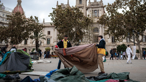 acampada valència