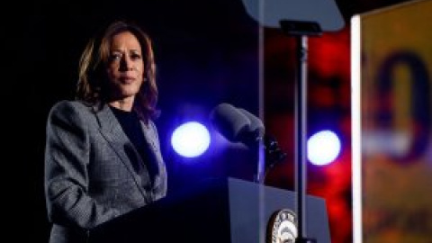 Kamala Harris, desde el lugar donde Trump instigó el asalto al Capitolio: "Es hora de una nueva generación"