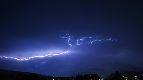 Rayos en Austria