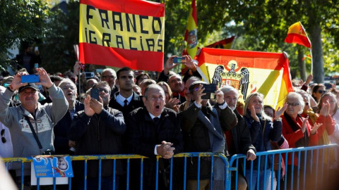 Franquistas en Mingorrubio.