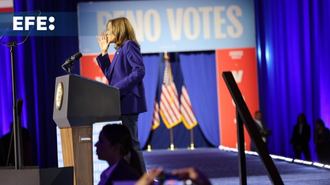 La campaña de Harris llega a Reno, Nevada