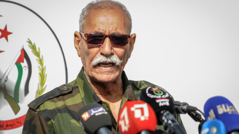 El secretario general del Frente Polisario, Brahim Ghali, en una imagen de archivo.