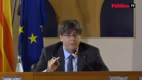 Carles Puigdemont: "Es hora de decirle a España 'basta'"