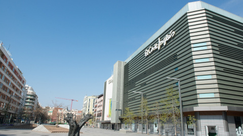 La tienda de El Corte Inglés en la madrileña Plaza de Felipe II. E.P./Joaquin Corchero