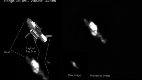 Imagen del avión espacial secreto estadounidense no tripulado X37B/OTV-5 | Ralph Vandebergh