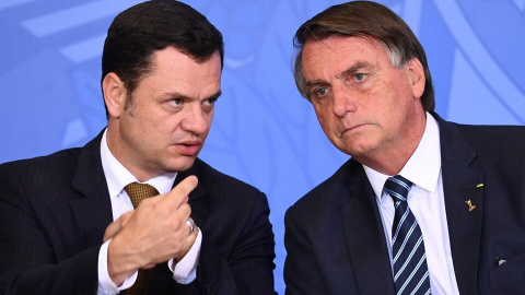 Anderson Torres y Jair Bolsonaro