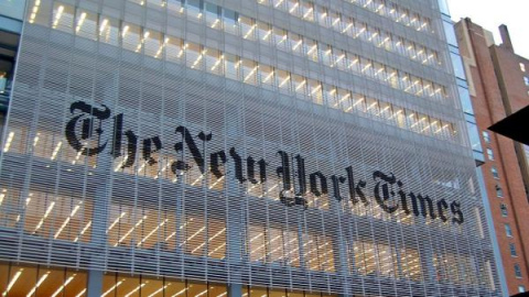 La sede de 'The New York Times', en Nueva York, EE UU. HAXORJOE / WIKIMEDIA COMMONS