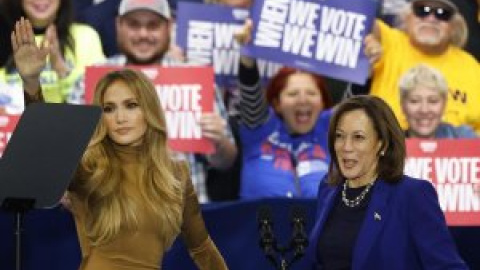 Jennifer Lopez, Maná y Lebron James piden el voto para Kamala Harris a menos de una semana de las elecciones