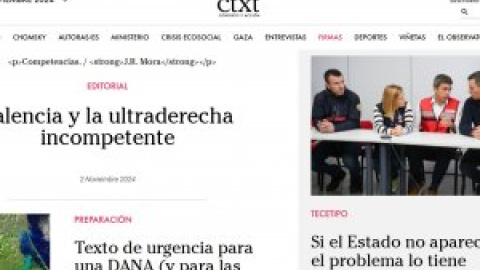 'CTXT' sufre un ciberataque tras anunciar que iba a denunciar a los ultras que protagonizaron los altercados de Paiporta