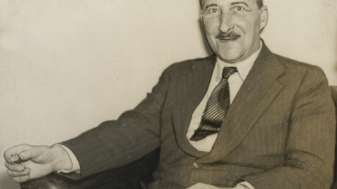 El escritor Stefan Zweig.