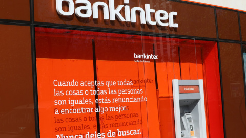 Una oficina de Bankinter en Madrid. E.P./Marta Fernández