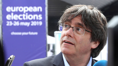 Imagen de archivo del expresident de la Generalitat Carles Puigdemont. EFE