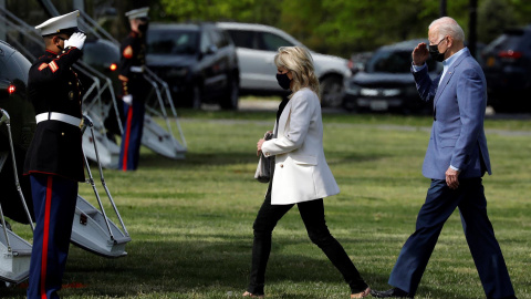 El presidente de EEUU, Joe Biden, en Washington.