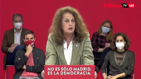 El emotivo discurso de Carla Antonelli contra la ultraderecha: "Derrotaremos al fascismo el 4 de mayo"