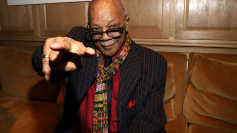 El músico Quincy Jones en Los Ángeles (EEUU).