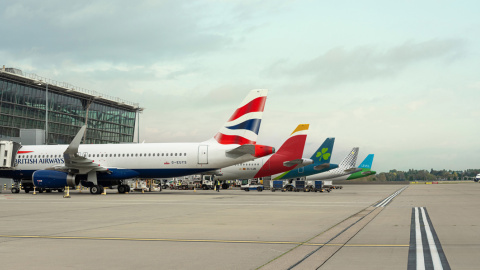 Aviones de las aerolíneas que componen el grupo IAG.