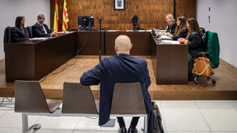 L'exdirector de Catalunya Ràdio i de l'ACN, Saül Gordillo, abans del judici contra ell per agressió sexual