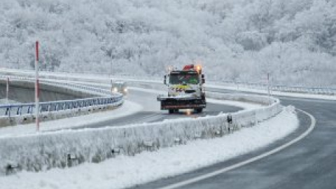 Primer gran temporal del invierno: la borrasca Fien deja nevadas y complicaciones en carreteras