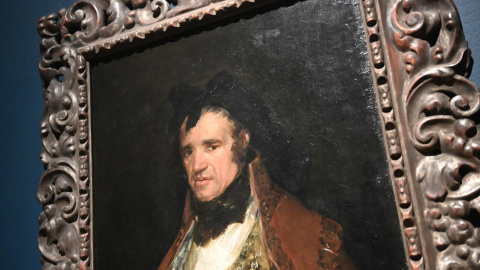 El retrato de Pedro Mocart de Francisco de Goya, en la exposición 'Spain and the Hispanic World', en la Royal Academy of Art de Londres. — NEIL HALL / EFE/EPA