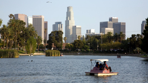 La ciudad de Los Ángeles, en EEUU.