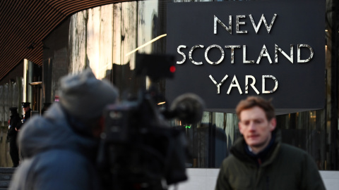 Sede de Scotland Yard, la Policía Metropolitana de Londres.