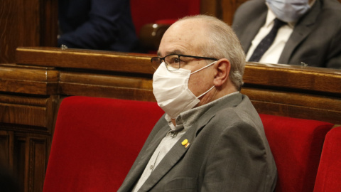 El conseller d'Educació, Josep Bargalló, al Parlament.