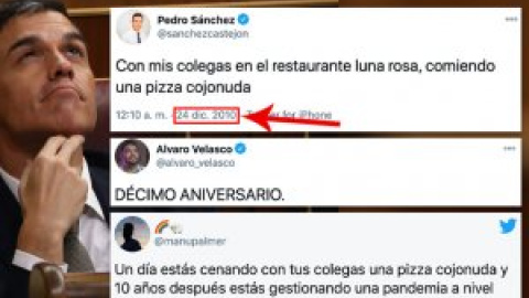 Hoy celebramos el nacimiento de Jesús y la "pizza cojonuda" que se comió Pedro Sánchez en el Luna Rosa