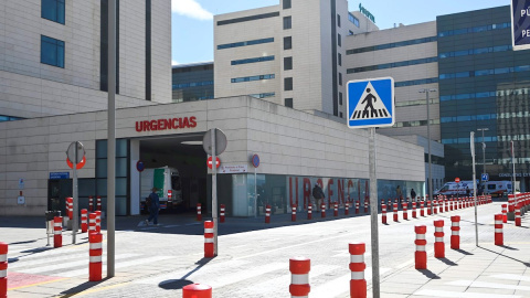 El Hospital Clínico San Cecilio de Granada.