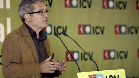 El presidente de ICV, Joan Saura.