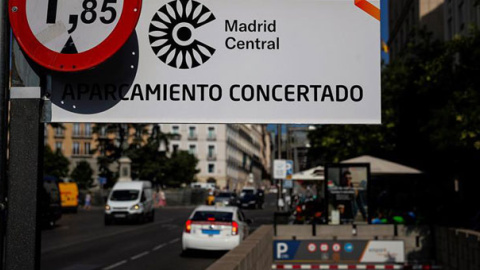 Las multas han regresado a Madrid Central por decisión judicial. / EMILIO NARANJO (EFE)