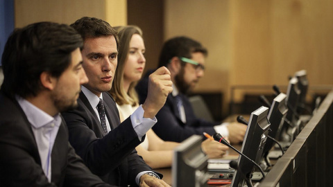 El grupo parlamentario de Ciudadanos durante una reunión en el Congreso / CIUDADANOS