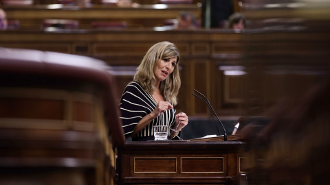 La vicepresidenta segunda y ministra de Trabajo, Yolanda Díaz. Eduardo Parra / Europa Press.