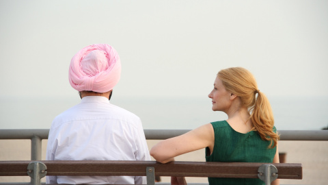 Fotograma de 'Aprendiendo a conducir' (2014) de Isabel Coixet.