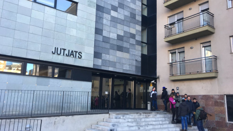 Façana dels jutjats de la Seu d'Urgell. S.P.