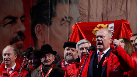 Gennady Zyuganov, líder del Partido Comunista Ruso. /REUTERS