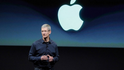 El director ejecutivo de Apple, Tim Cook, en una imagen de archivo. REUTERS