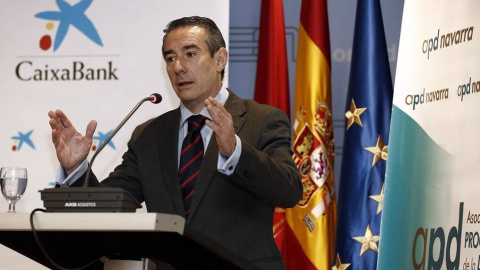 El director general de CaixaBank, Juan Antonio Alcaraz