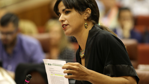 Teresa Rodríguez, líder de Podemos en Andalucía. /Parlamento de Andalucía