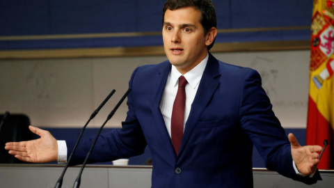 El líder de Ciudadanos, Albert Rivera, en una imagen de archivo. REUTERS