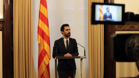 Roger Torrent, president del Parlament de Catalunya