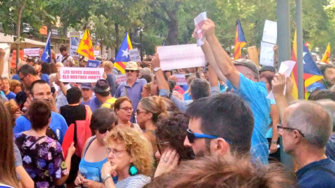 Miles de pacifistas se adelantan a la gran marcha contra el terrorismo./Twitter